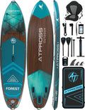 11'6'x35' Inflatable Paddle Board, 450lbs Extra Wide Stand Up Paddleboard for Adults with Premium SUP Accessories Kit & Backpack, Blow Up Kayak Non-Slip Stable Deck Boat for Yoga Fishing Surf
