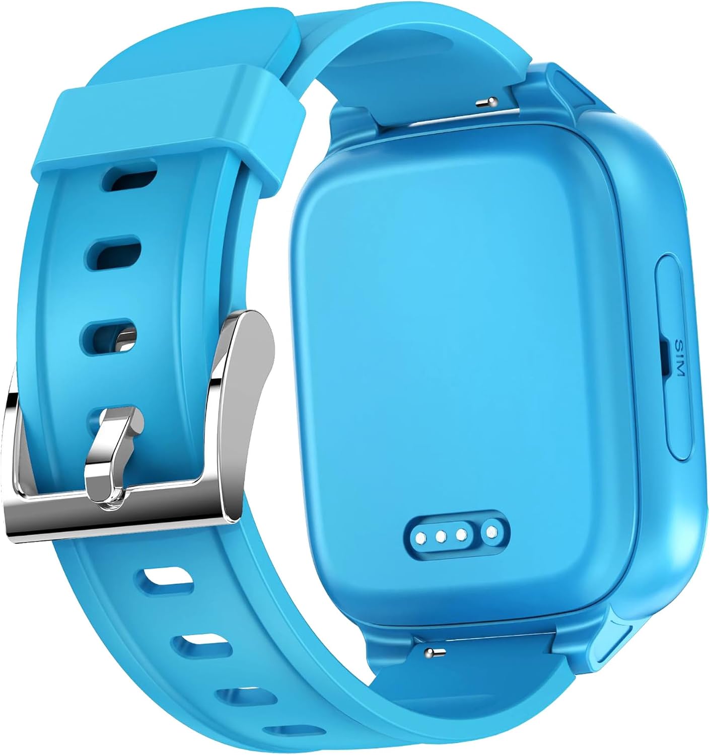 XPLORA Kidzi - Watch Phone for Children (4G) - Calls, Messages, Kids School Mode, SOS Function, GPS Location, Camera and Pedometer – (Subscription Required) (Kidzi on T-Mobile's Network, Blue)