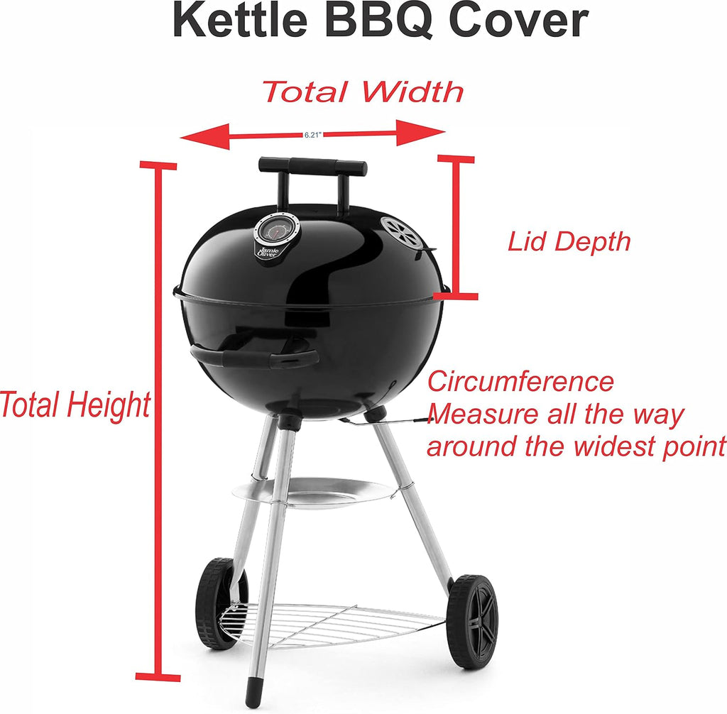 Custom Personalized BBQ Smoker Grill Cover (Smoker Round)