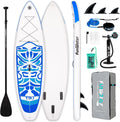 FunWater Inflatable Ultra-Light Stand Up Paddle Board for All Skill Levels with Premium SUP Paddleboard Accessories,Non-Slip Comfort Deck for Youth & Adults