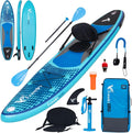 Freein SUP Inflatable Stand Up Paddle Board with Kayak Seat,Paddle Boards for Adults 10'/10'6'/11', Accessories sup Pump Adaptor,sup Kayak Paddle