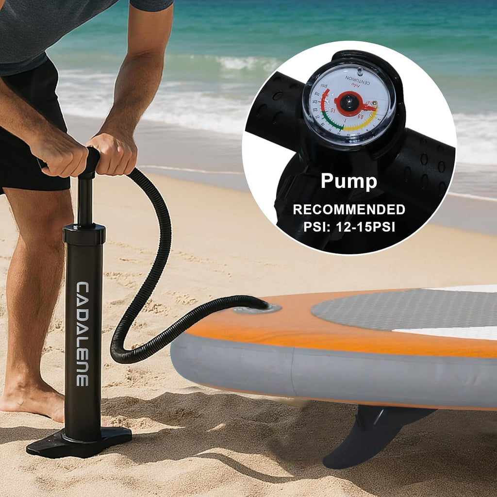 Inflatable Stand Up Paddle Board with SUP Accessories, Anti-Slip EVA Deck, Family-Friendly SUP Boards for Adults & Youth of All Skill Levels, Versatile Yoga Paddle Board