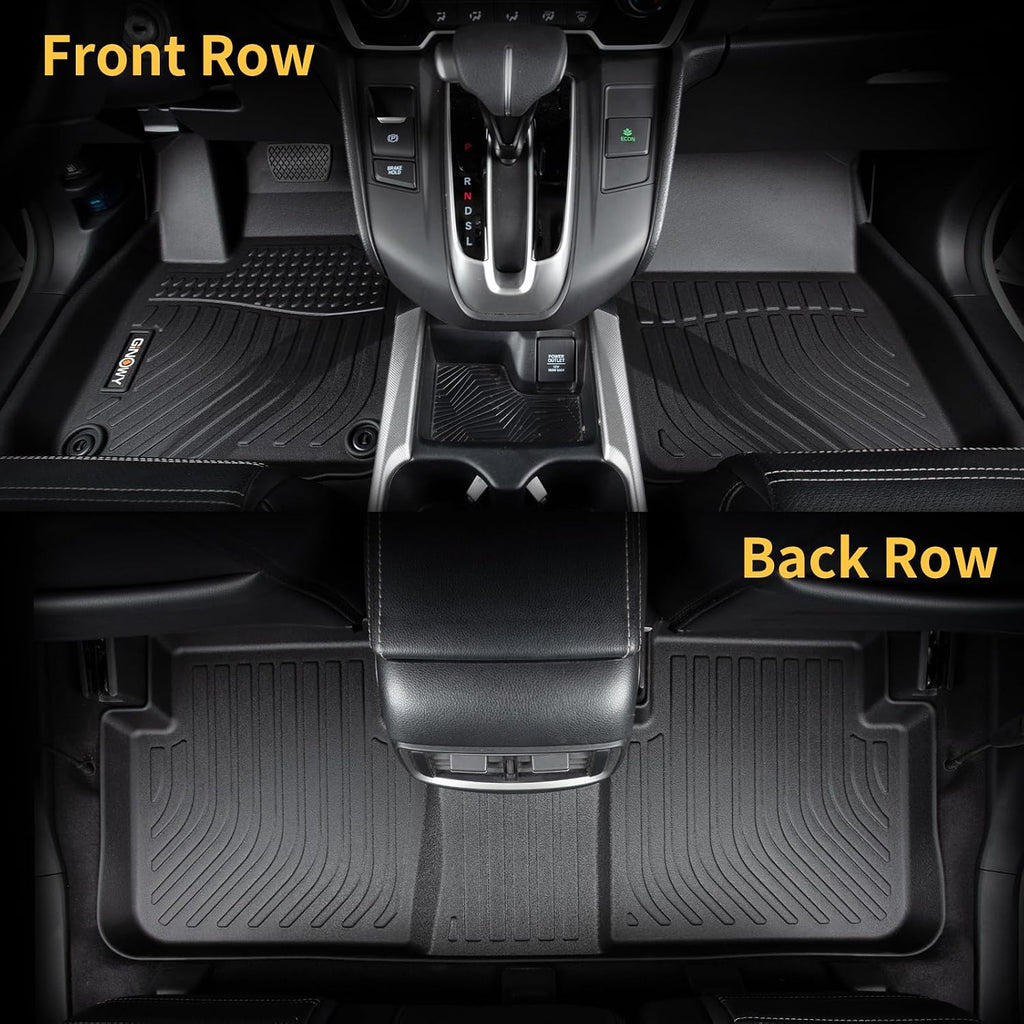 GINOWY- Floor Mats & Cargo Liner for Hyundai Elantra & Elantra N 2026 2025 2024 2023 2022 2021, TPE All Weather Car Mats for Elantra SE丨N Line丨Limited丨SEL丨GT丨GT-Line Car Accessories Mats