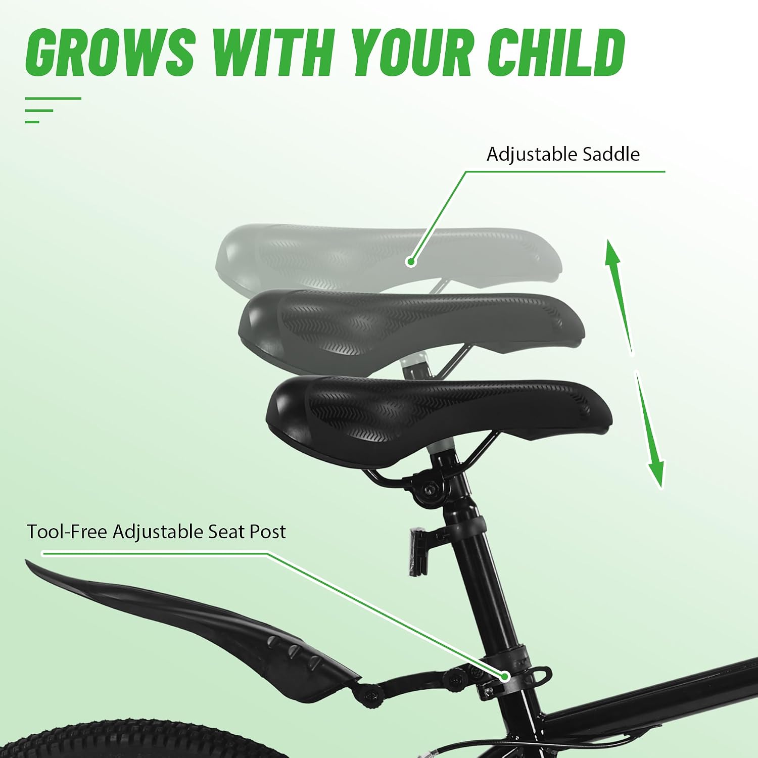 20 Inch Kids' Bike for Boys Aged 7-12, BMX-Style Boys Bike for Kids, Lightweight Children's Bicycles, Kids' Bicycles with Front and Rear Brakes, Adjustable Seat, Kickstand