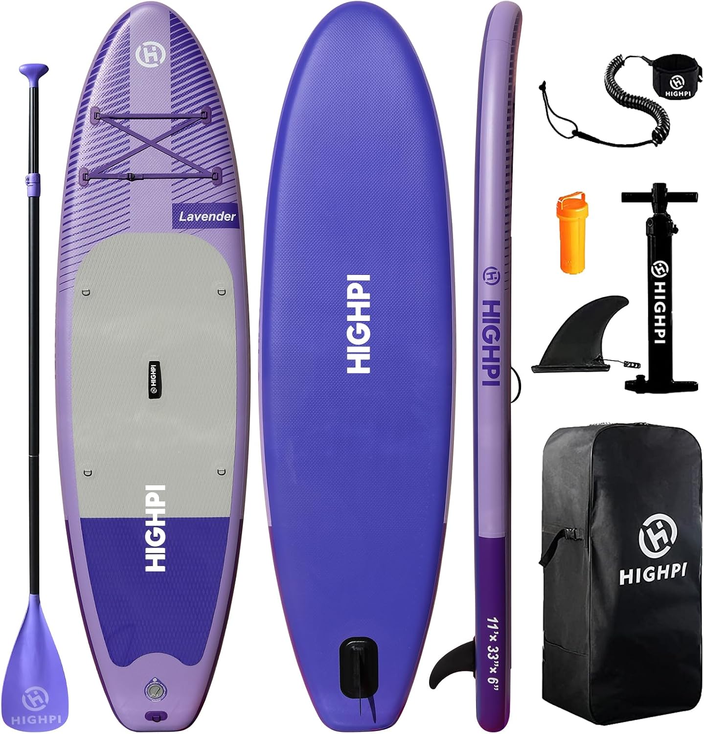 Inflatable Stand Up Paddle Board for Youth and Adults – Wide Sup with Premium Accessories, Blow Up Paddleboard for Surfing, Fishing, Yoga & More