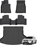 ANBINGO® Floor Mats & Cargo Liner for Genesis GV70 2026 2025 2024 2023 2022 (Not Fit Electrified GV70), Car Mats for GV70 All Weather Floor Mats Trunk mat Cargo Liner Accessories - Black