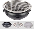 BBQ Barbeque Barbecue Grill,BBQ,Korean Household Smokeless Charcoal Barbecue Grill,Cast Iron Furnace Body,Indoor Outdoor,6 Styles (Color : F)