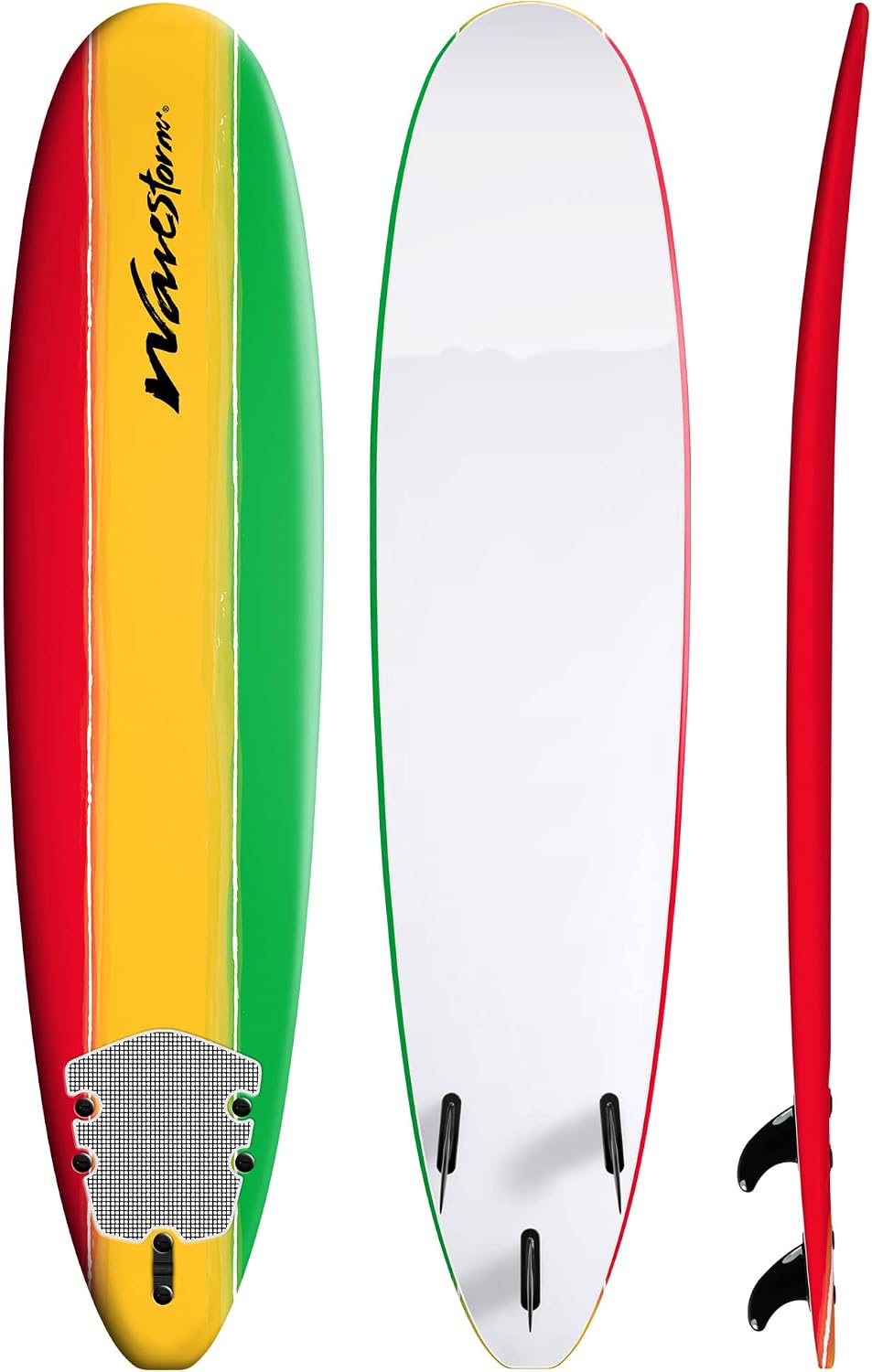 Wavestorm - Classic Soft Top Foam 8ft Surfboard