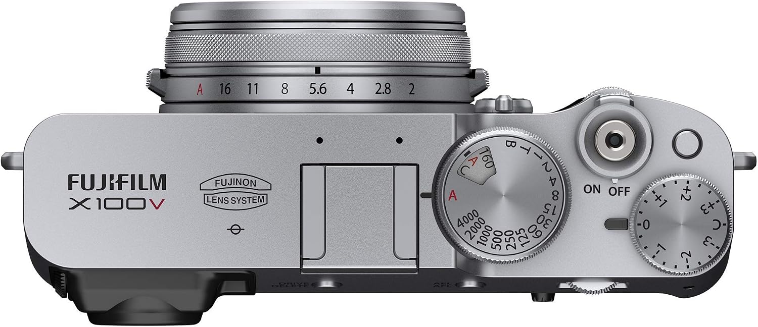 Fujifilm X100V Digital Camera - Silver (Renewed)