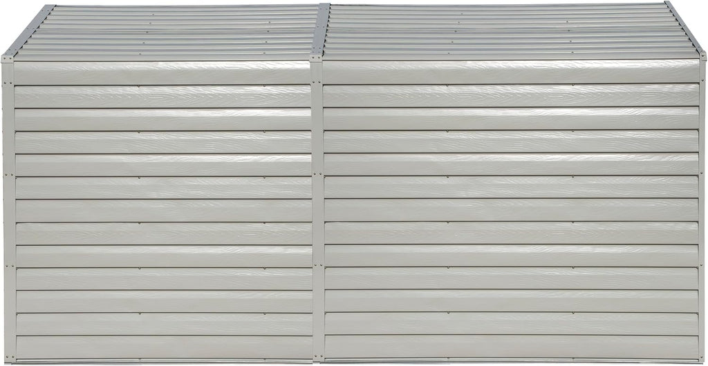 Arrow Shed Yardsaver Compact Galvanized Steel Storage Shed with Pent Roof, 4' x 10'