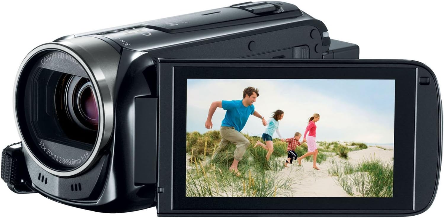 Canon VIXIA HF R500 Digital Camcorder (Black) (Renewed)
