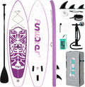 FunWater Inflatable Ultra-Light Stand Up Paddle Board for All Skill Levels with Premium SUP Paddleboard Accessories,Non-Slip Comfort Deck for Youth & Adults