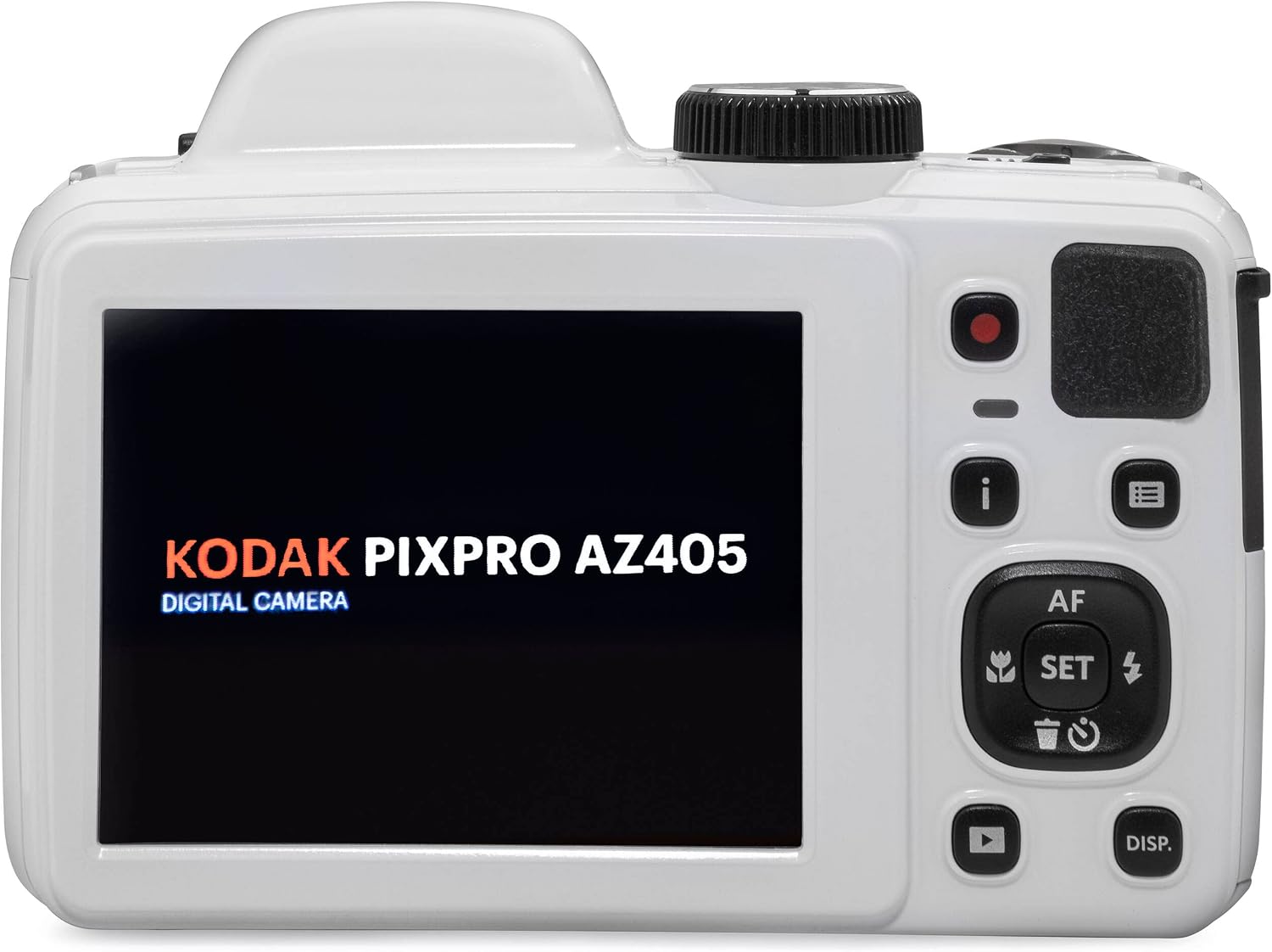 Kodak PIXPRO AZ405 Digital Camera + 64GB Memory Card + Camera Case (White)