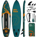 Paddle Board Stand up Paddle Board (Extra Large 11'*33/34') Newly Improved 2 Side Layers 450LBS Quality Inspection×5 (All-Season for JP customers) paddleboards Fishing Family Pet Friendly