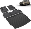 All Weather Car Floor Mats & Cargo Liner Set Fit for Nissan Rogue | S | SV | SL | Platinum 2021-2025 2026 (Not Fit Sport) Car Cargo Mats Floor Liners Trunk Mat Rogue Floor Mats Accessories
