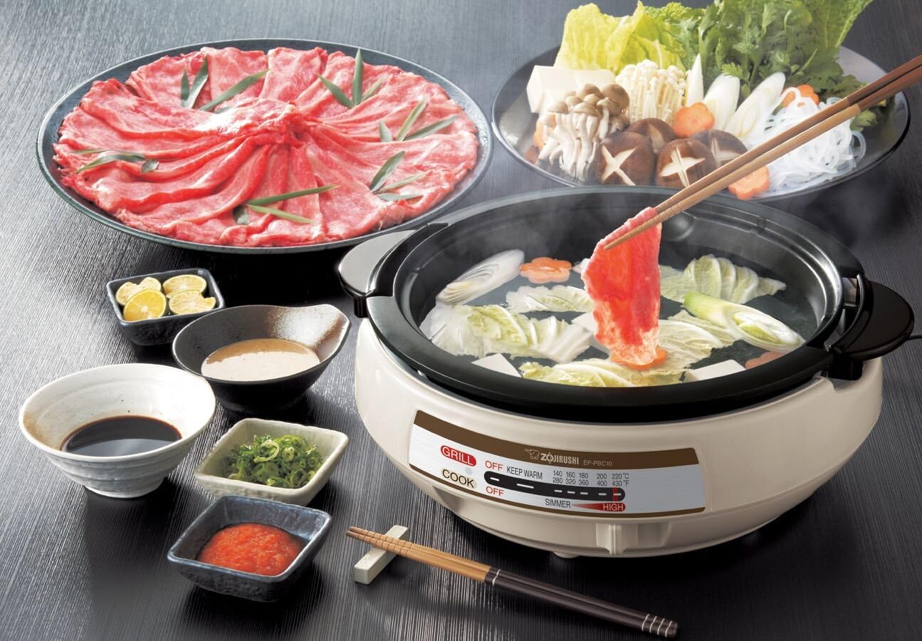 Zojirushi EP-PBC10 Gourmet d'Expert Electric Skillet, EP-PBC10HC