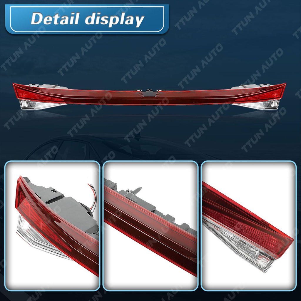 Compatible with 2021-2025 Hyundai Elantra SE/SEL Raer Center Tail Light with Halogen Bulb,92409-AB010