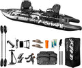 Spatium Triple Chamber Fishing Board SUP Inflatable Stand Up Paddle Board 11'*48'*6',Fishing Kayak with Premium Accessories 2 Fishing Rod Holders
