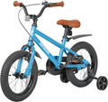 Betterland Folding Kids Bike,14/16/18 Inch Children Bicycle with Training Wheels and Dual Handbrakes Toddler Sport Bicycle for 3-9 Years Old Boys and Girls