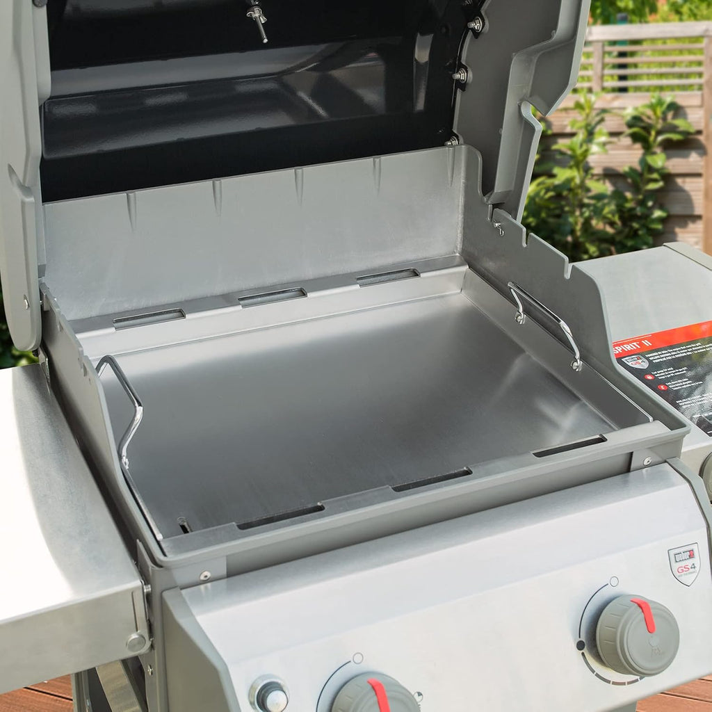 Stanbroil Full Size Griddle Insert for Weber Spirit 200 Series Gas Grill, Stainless Steel Flat Top Griddle for Weber Spirit I & II S-210 E-210 E-215 E-220