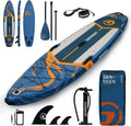 Paddle Board Stand up Paddle Board (Extra Large 11'*33/34') Newly Improved 2 Side Layers 450LBS Quality Inspection×5 (All-Season for JP customers) paddleboards Fishing Family Pet Friendly