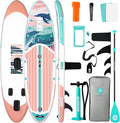 Niphean Inflatable Stand Up Paddle Board with SUP Accessories, Anti-Slip EVA Deck, 10'6'' Inflatable Paddle Boards for Adults & Youth of All Skill Levels
