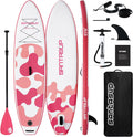 Inflatable Stand Up Paddle Board with SUP Accessories, Anti-Slip EVA Deck, 10'6'/11' Wide Stance Board, Sup Board for Adults & Youth of All Skill Levels Backpack