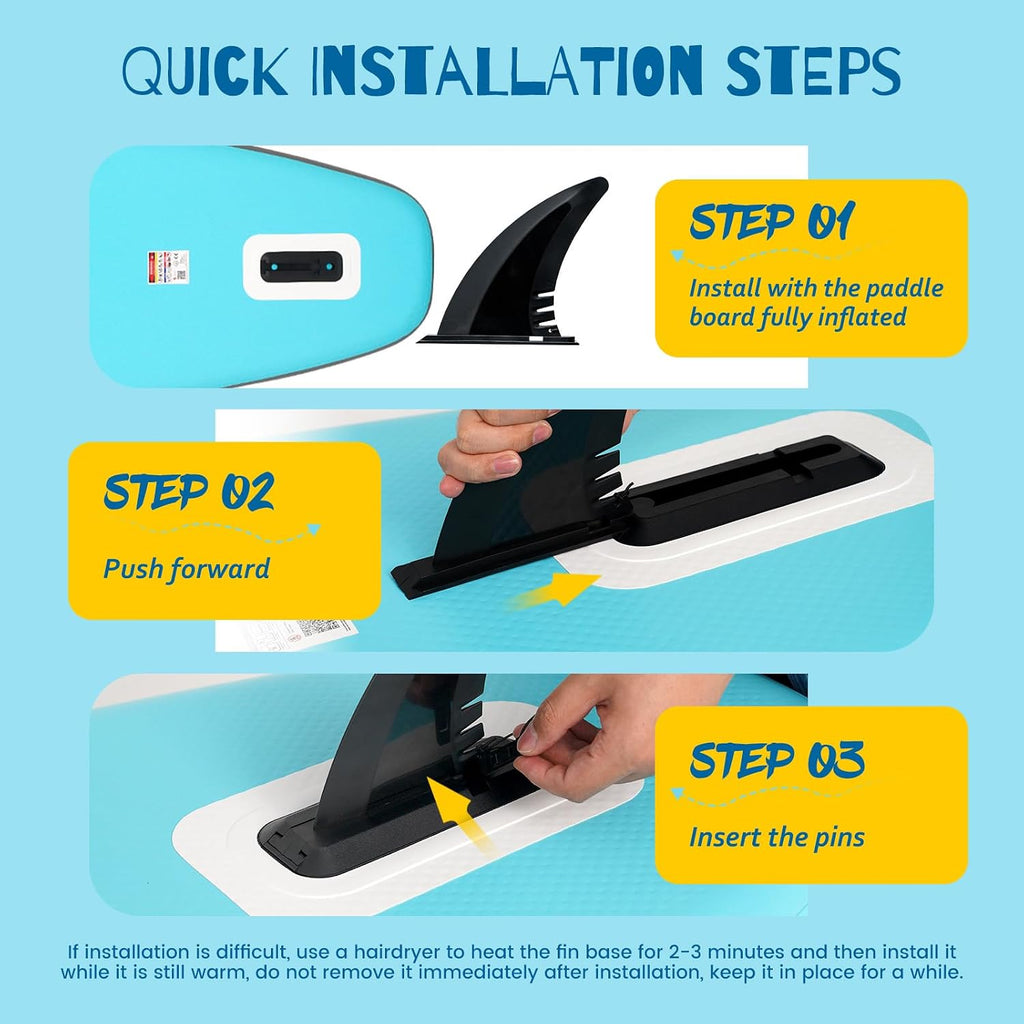 FunWater Inflatable Stand Up Paddle Board with Premium SUP Paddleboard Accessories, Anti-Slip EVA Deck, 11'6''/11'/10'6'' Paddle Boards for Adults & Youth of All Skill Levels