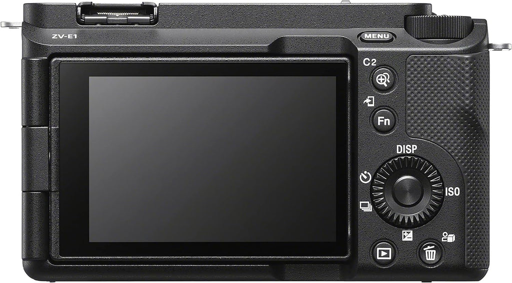 Sony Alpha ZV-E1 Full-Frame Interchangeable Lens Mirrorless Vlog Camera with 28-60mm Lens - Black Body