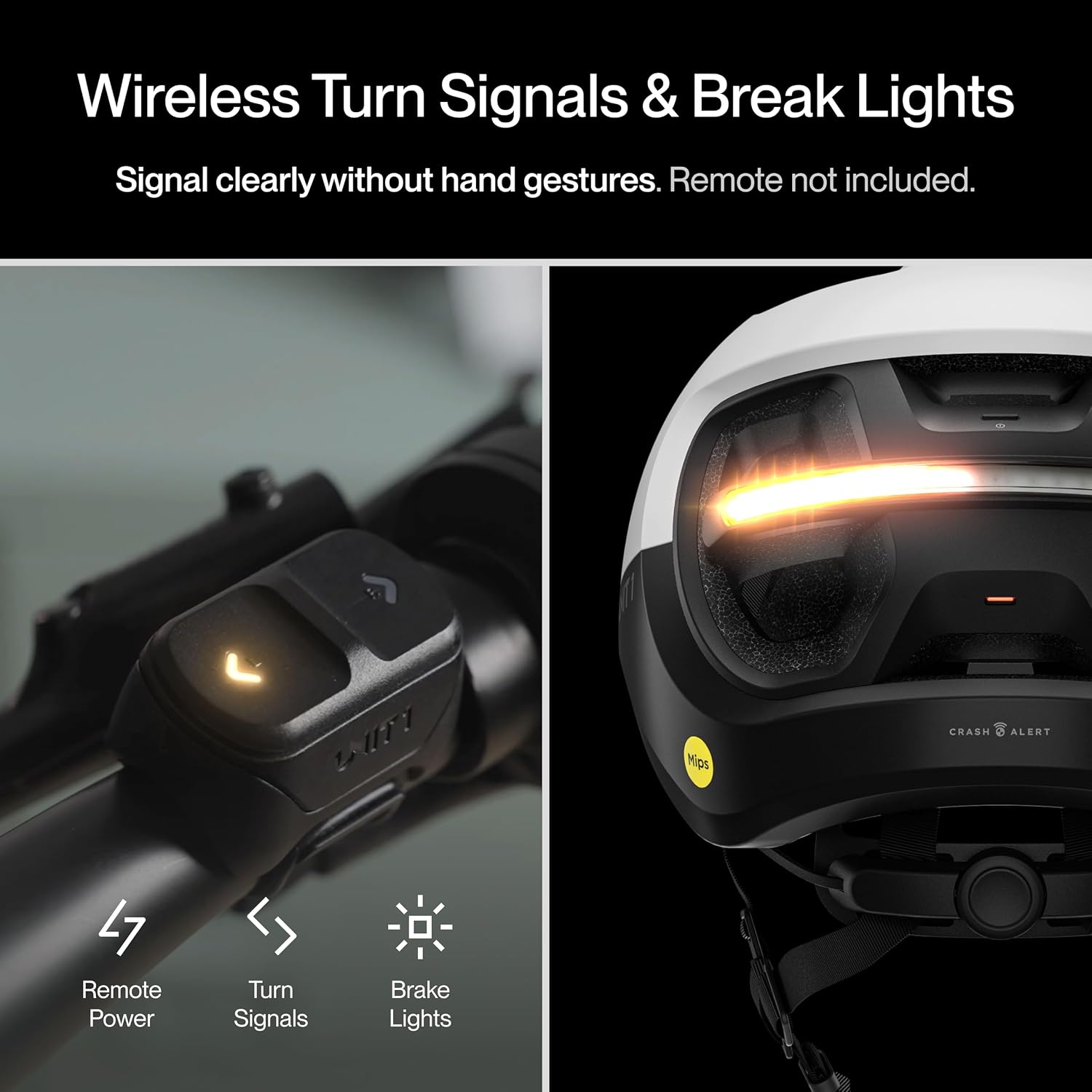AURA Smart E-Bike Helmet with MIPS Safety, NTA-8776 Certified for 28mph, Integrated 500 Lumen LED Lights, Crash Detection, Turn Signals and Automatic Brake Light