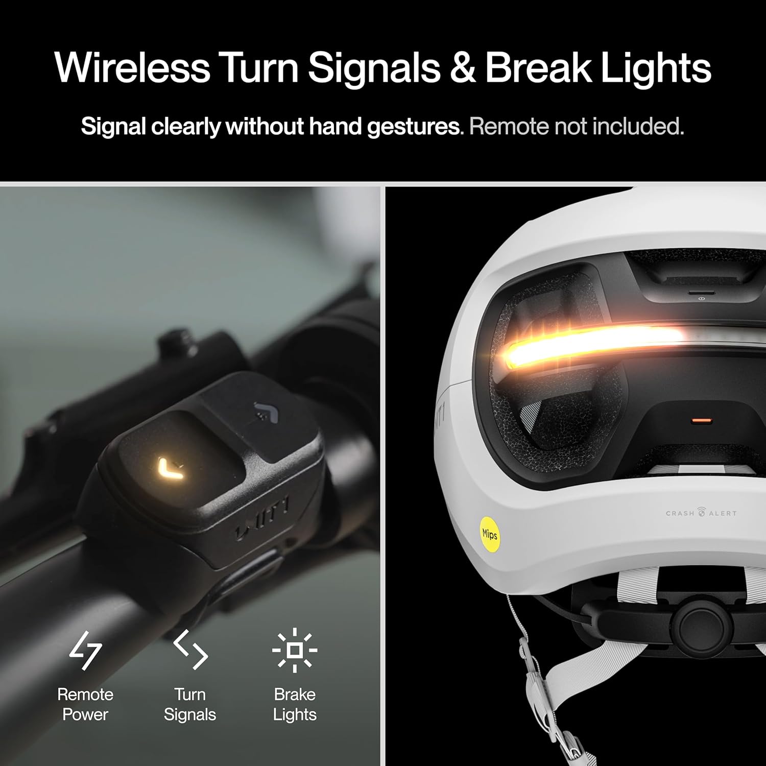 AURA Smart E-Bike Helmet with MIPS Safety, NTA-8776 Certified for 28mph, Integrated 500 Lumen LED Lights, Crash Detection, Turn Signals and Automatic Brake Light