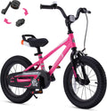 RoyalBaby EZ Kids Bike 12 14 16 18 20 Inch Balance Pedal 2-in-1 Training Bicycle Boys Girls Ages 3 to 12 Years Easy Learn for Beginners