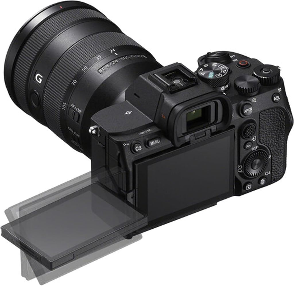 Sony A7 IV Mirrorless Digital Camera 24MP w/ 28-70mM Lens, 128GB Extreme Memory, TTL Pro Flash, Filters, Lenses, Case Tripod, Grip, and More – Pro Photo Bundle (40pc Bundle)