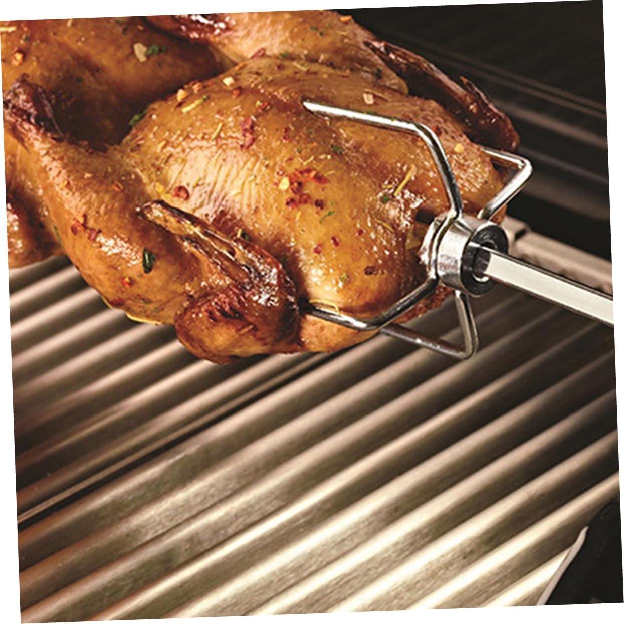 Electric Barbecue Grill for Indoor/Outdoor Cooking Non-Stick Cooking Grid BBQ Grill Accessory Adjustable Temperature