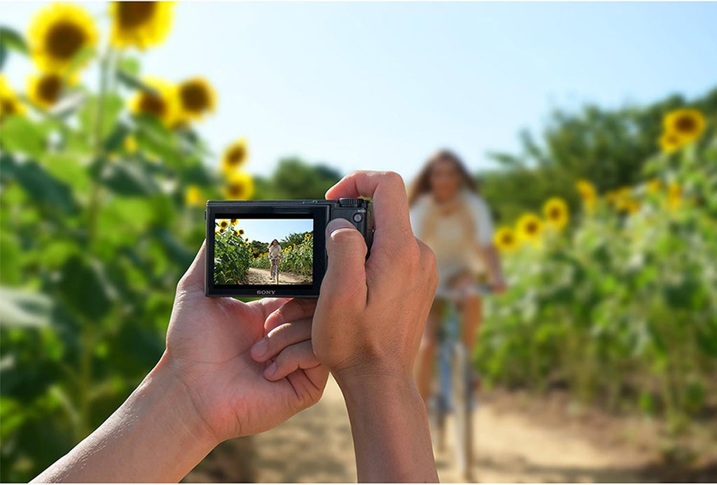 Sony Cyber-shot DSC-RX100 V 20.1 MP Digital Still Camera with 3in OLED, flip screen, WiFi, and 1? sensor (Renewed)