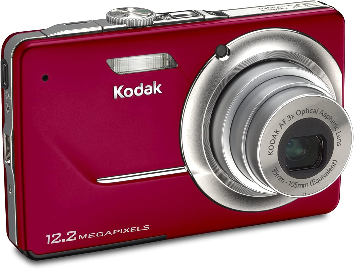 Kodak Easyshare M341 Digital Camera (Red)
