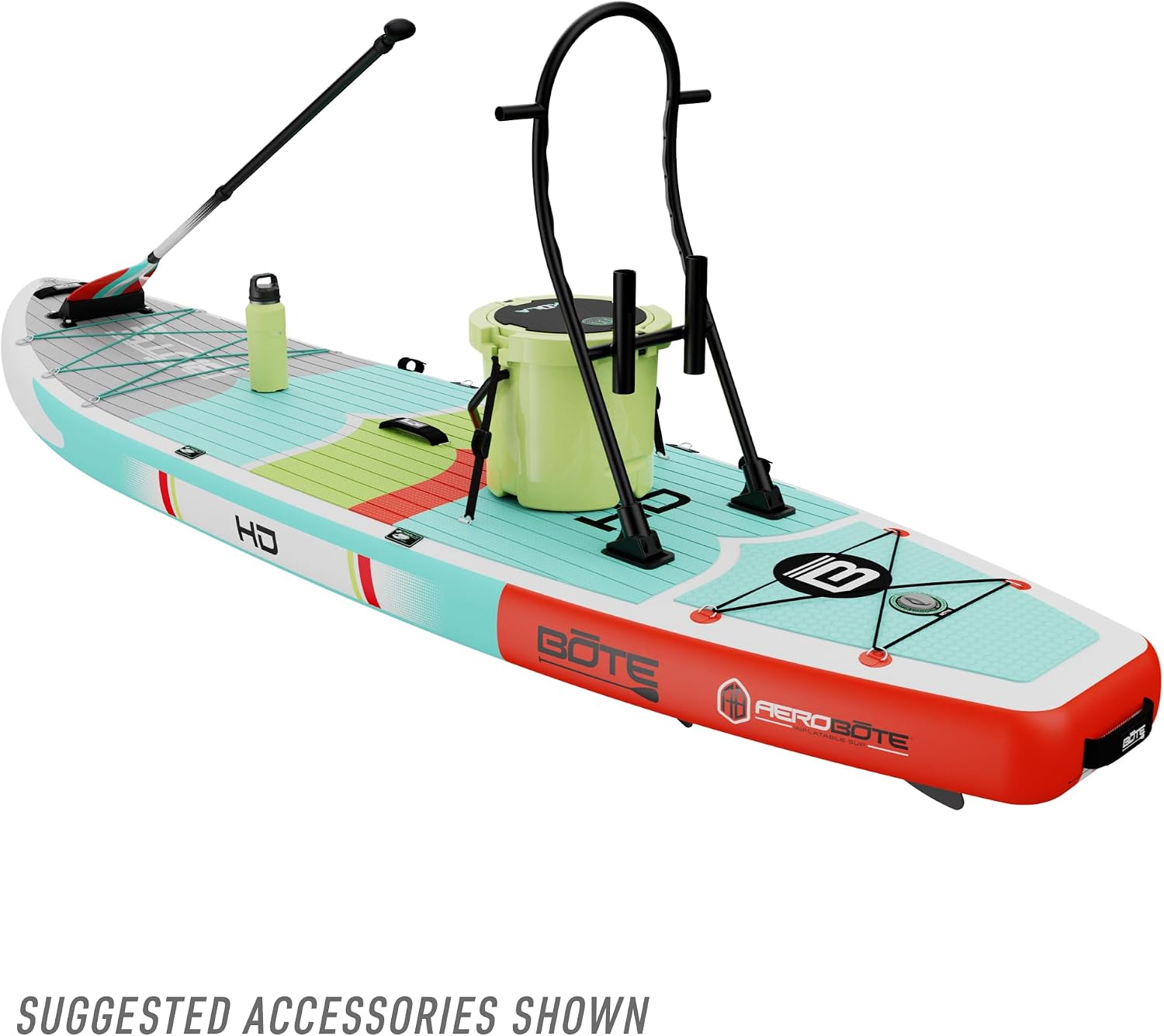 BOTE HD Aero Inflatable Stand Up Paddle Board MAGNEPod Compatible Blow Up iSUP with Paddle Travel Backpack Adults Kids Family Friendly 11 FT 6 in Size Multiple Colors