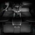Binmotor-TPE Floor Mats for Toyota Highlander 2014-2019 7 & 8 Seats, All Weather Protection Heavy Duty Automotive Car Floor Liners, Full Set for Highlander Accessories Car Mats-Black