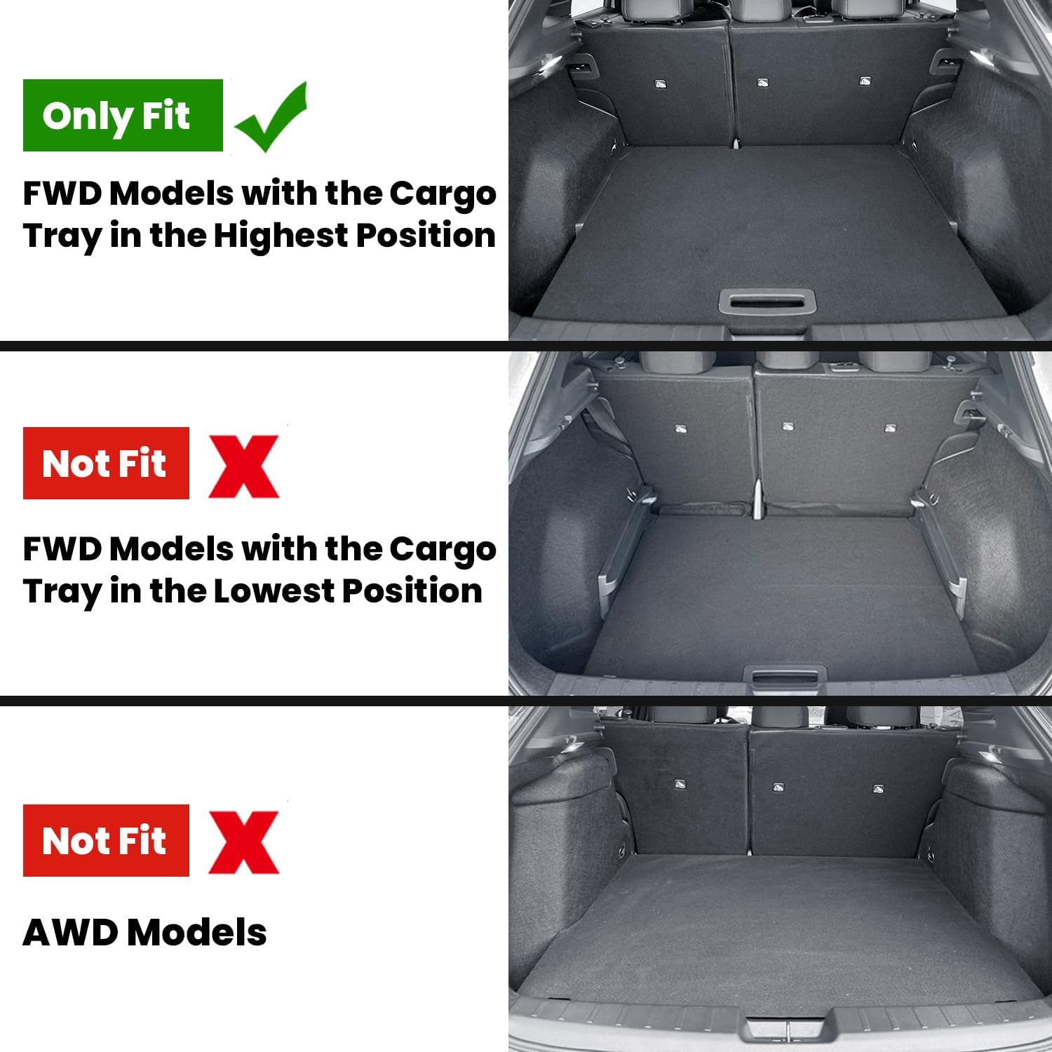 LASFIT Floor Mats & Seatback Mats & Cargo Mat for Nissan Kicks 2025-2026 FWD (Not Fit AWD & 2025 Kicks Play),All Weather TPE Custom Fit Durable Floor Liners for Kicks 2025-2026 S/SR/SV Car Mats