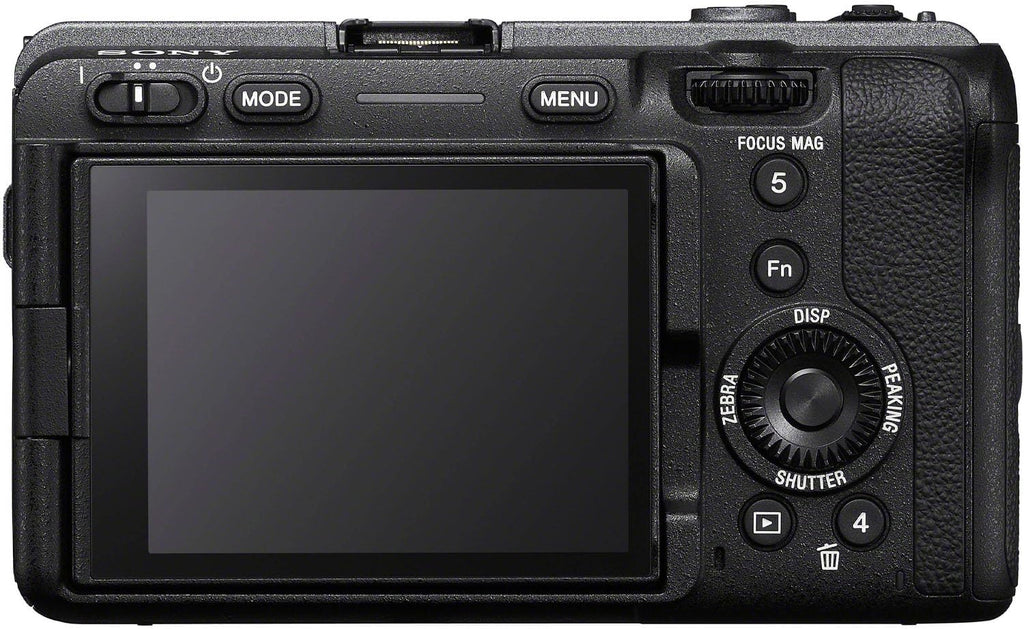 Sony FX30 Digital Cinema Camera with Sony E 18-135mm f/3.5-5.6 OSS Lens + 128 GB Memory + Microphone + LED Light + More (34pc Bundle) (Renewed)
