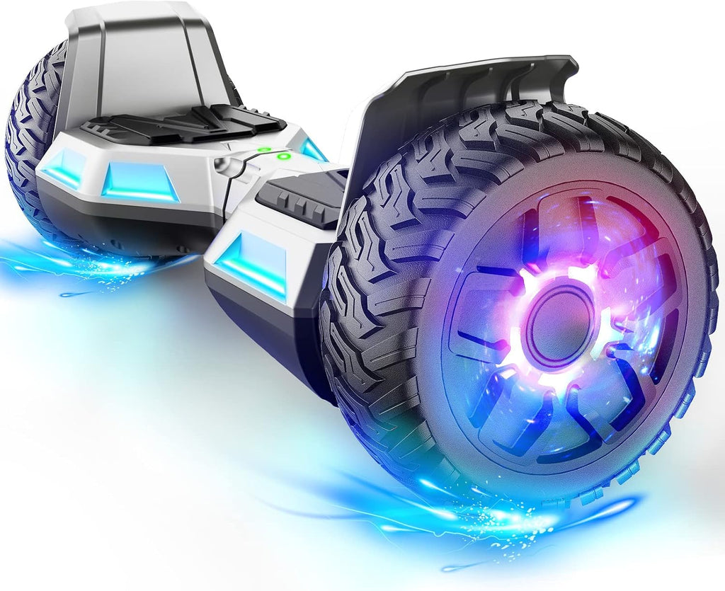 LIEAGLE Hoverboard, 6.5' Self Balancing Scooter Hover Board with Bluetooth Wheels LED Lights for Kids Adults