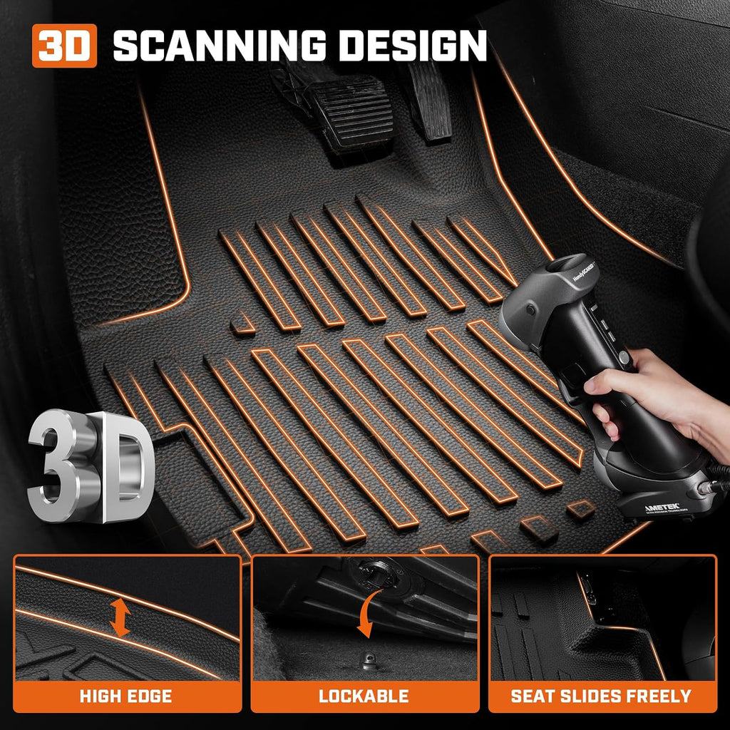 Mixsuper Renegade Floor mats-Floor Mat & Cargo Liner for Jeep Renegade 2015-2023 (Not for Sport),All Weather TPE Floor Liners Protection for Renegade Accessories,Full Set Anti-Slip Car Mats,Black