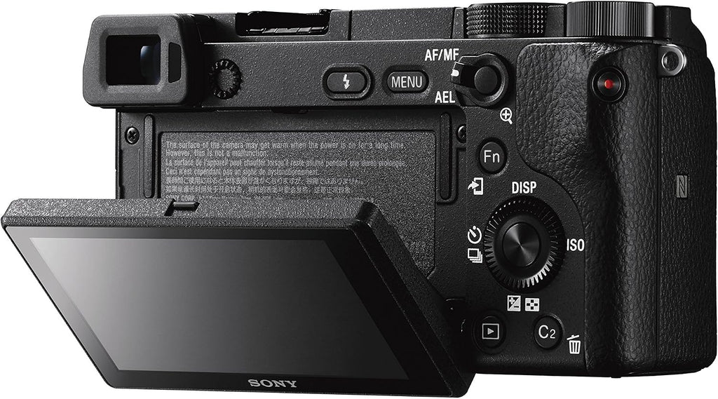 Sony Alpha a6300 Mirrorless Digital Camera with E PZ 16-50mm F3.5-5.6 OSS Power Zoom Lens (Black)