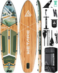 11'6'x35' Inflatable Paddle Board, 450lbs Extra Wide Stand Up Sup Board for Adults, Blow Up Paddleboard Kayak Non-Slip Stable Deck Boat for Yoga Fishing Surf