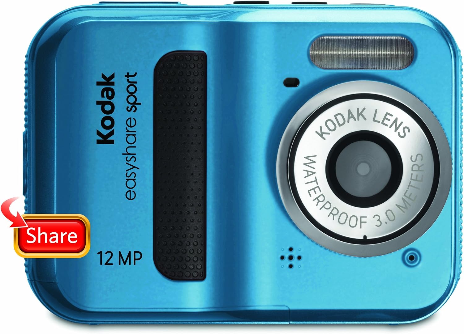 Kodak EasyShare Sport C123 12 MP Waterproof Digital Camera (Blue)