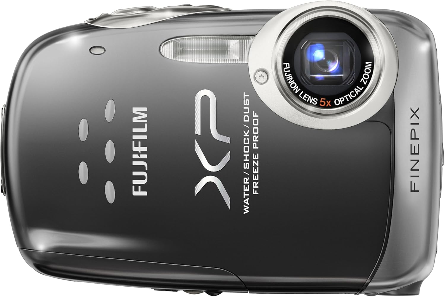 Fujifilm FinePix XP10 12 MP Waterproof Digital Camera with 5x Optical Zoom and 2.7-Inch LCD (Black)