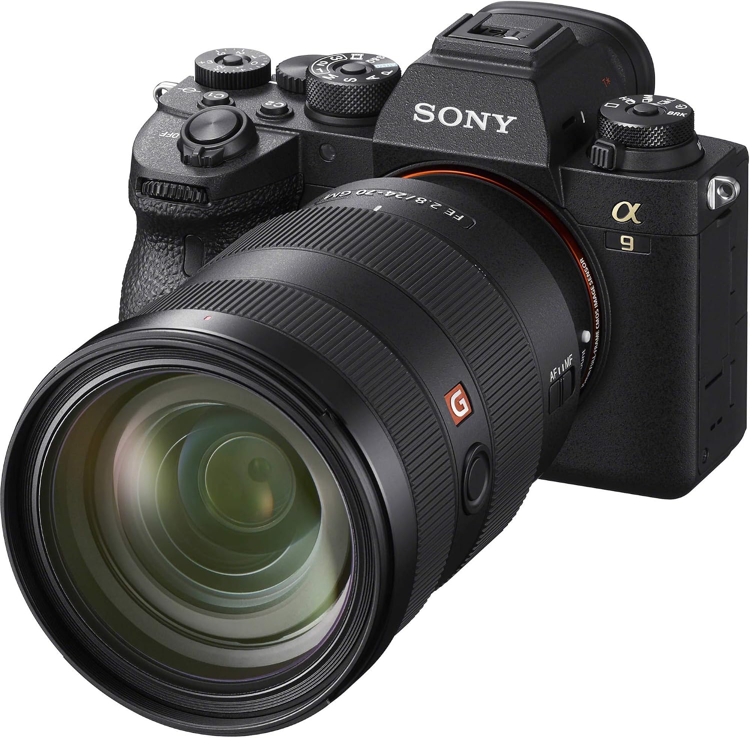 Sony a9 II Mirrorless Camera: 24.2MP Full Frame Mirrorless Interchangeable Lens Digital Camera with Continuous AF/AE, 4K Video and Built-in Connectivity - Sony Alpha ILCE9M2/B Body - Black