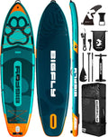 Bigfly 11'6×35' Super Wide Inflatable Stand Up Paddle Board, Ultra Stable Wide SUP for 2+1 People/Family/Big Size, 100L Backpack, All-Round Sup Board, US Big Fin