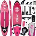 11' Inflatable Stand Up Paddle Board, 34' Extra Wide Stable iSUP for Adults & Youth, with Camera Mount & Premium Accessories, Non-Slip Deck for All Skill Levels