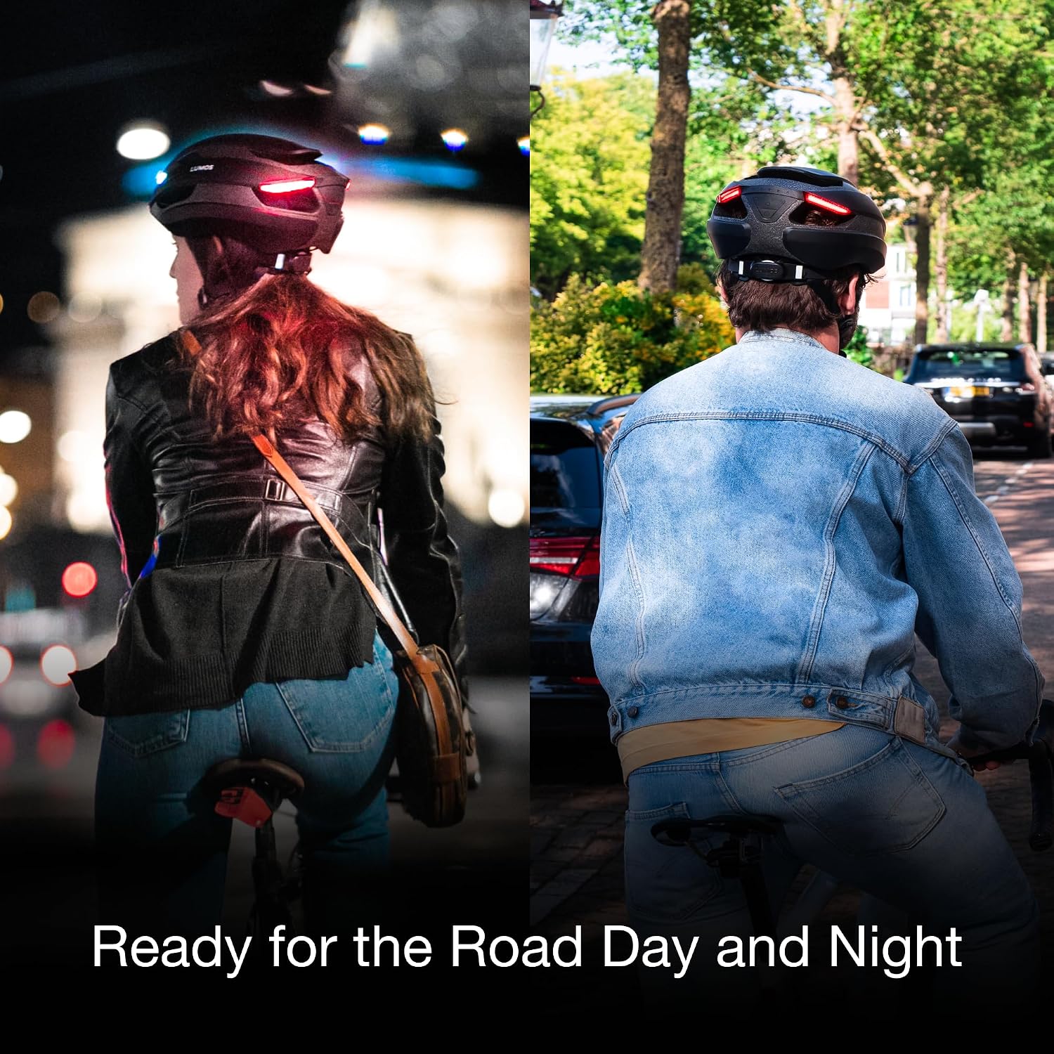 Lumos Ultra Smart Bike Helmet | Customizable Front and Back LED Lights with Turn Signals | Road Bicycle Helmets for Adults: Men, Women